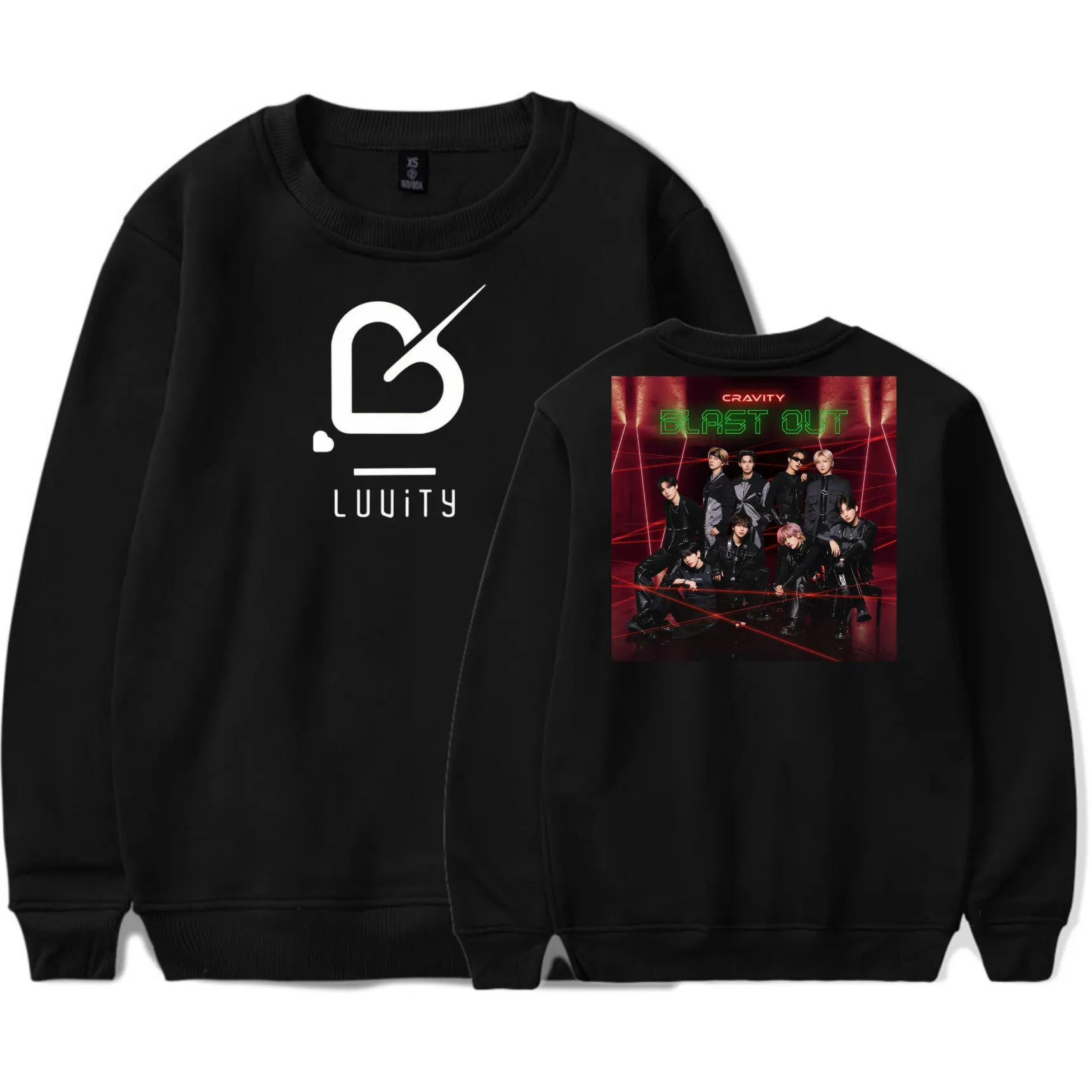 Cravity Blast Out Sweatshirt - Black