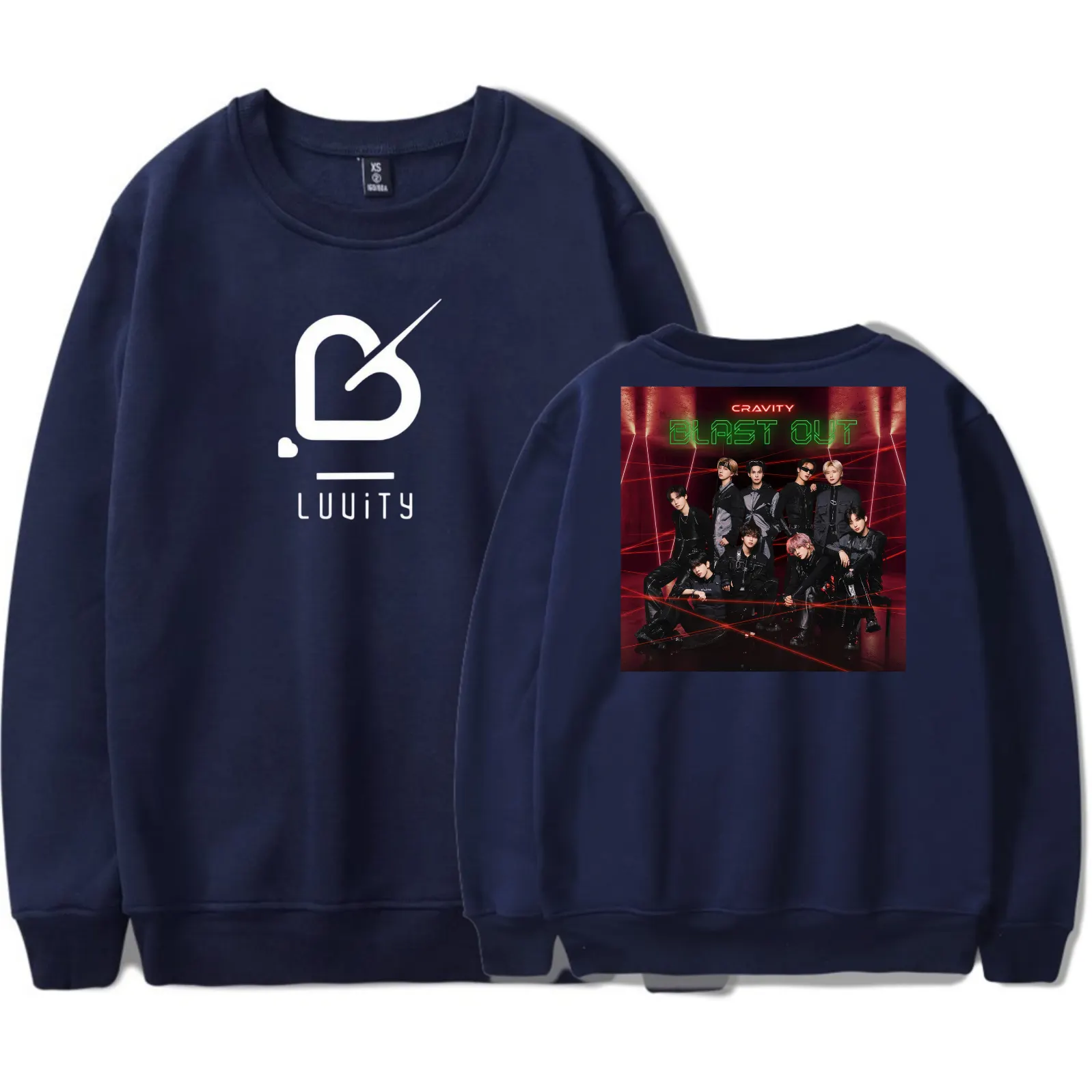 Cravity Blast Out Sweatshirt - Blue