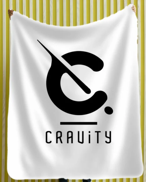 Cravity C Logo Blanket