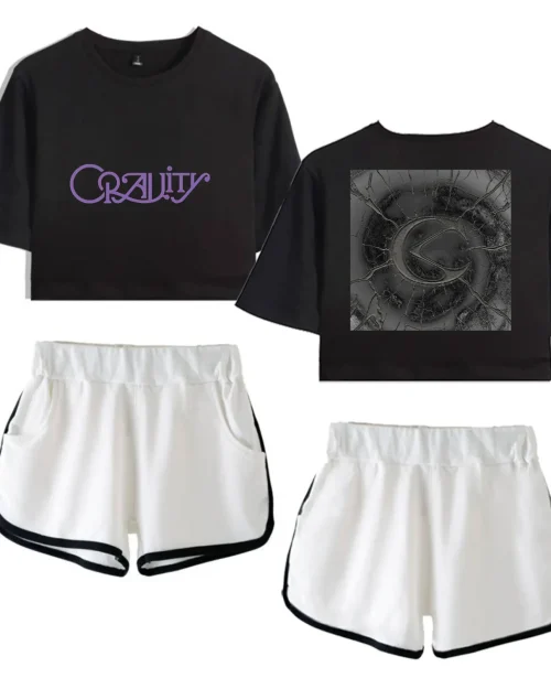 Cravity Cracked Emblem Tracksuit