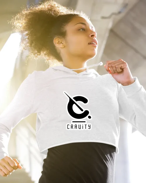 Cravity Jelly Bean Cropped Hoodie