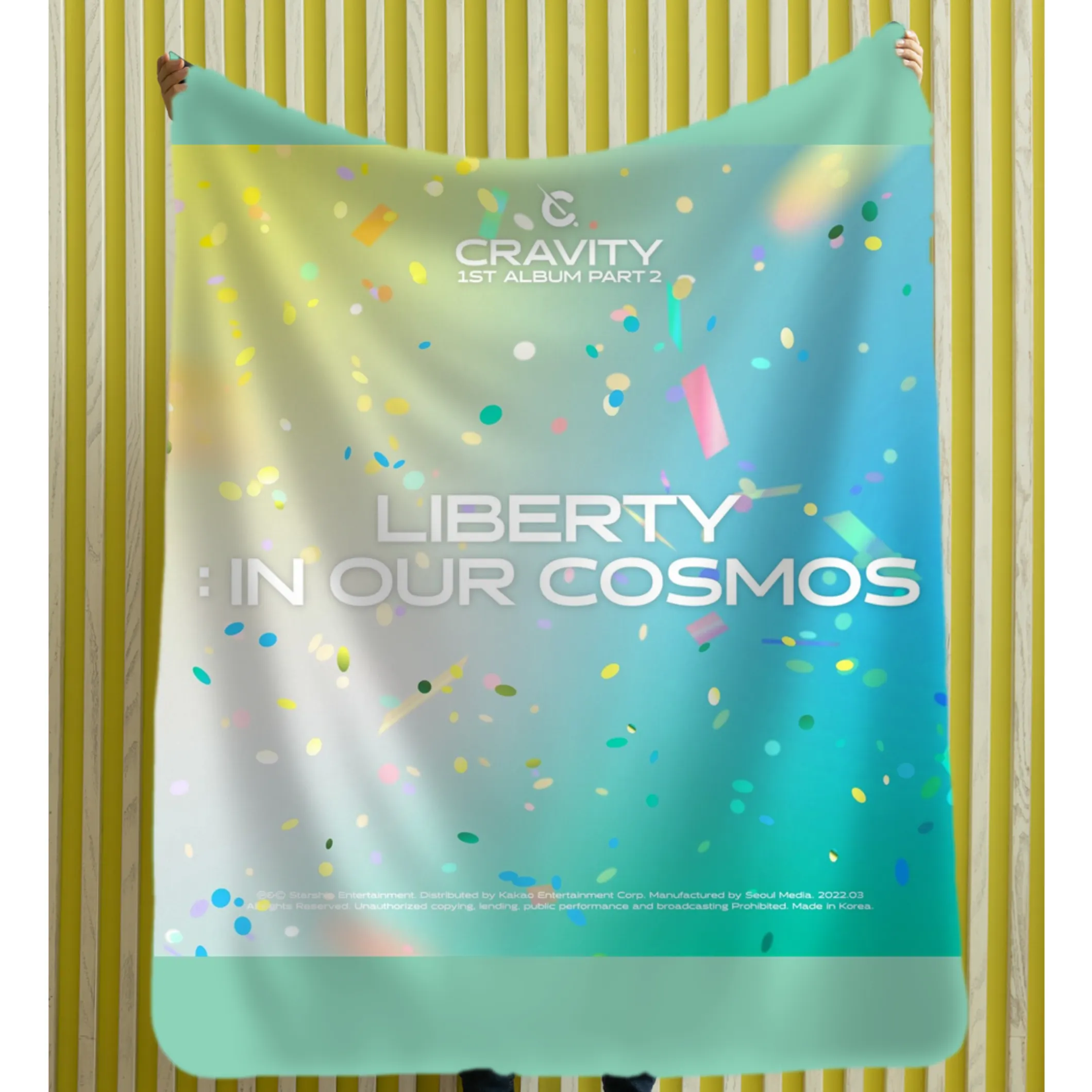 Cravity Liberty Blanket - 120*80cm/47in x 31.4in