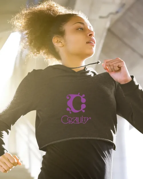 Cravity Liberty Cropped Hoodie