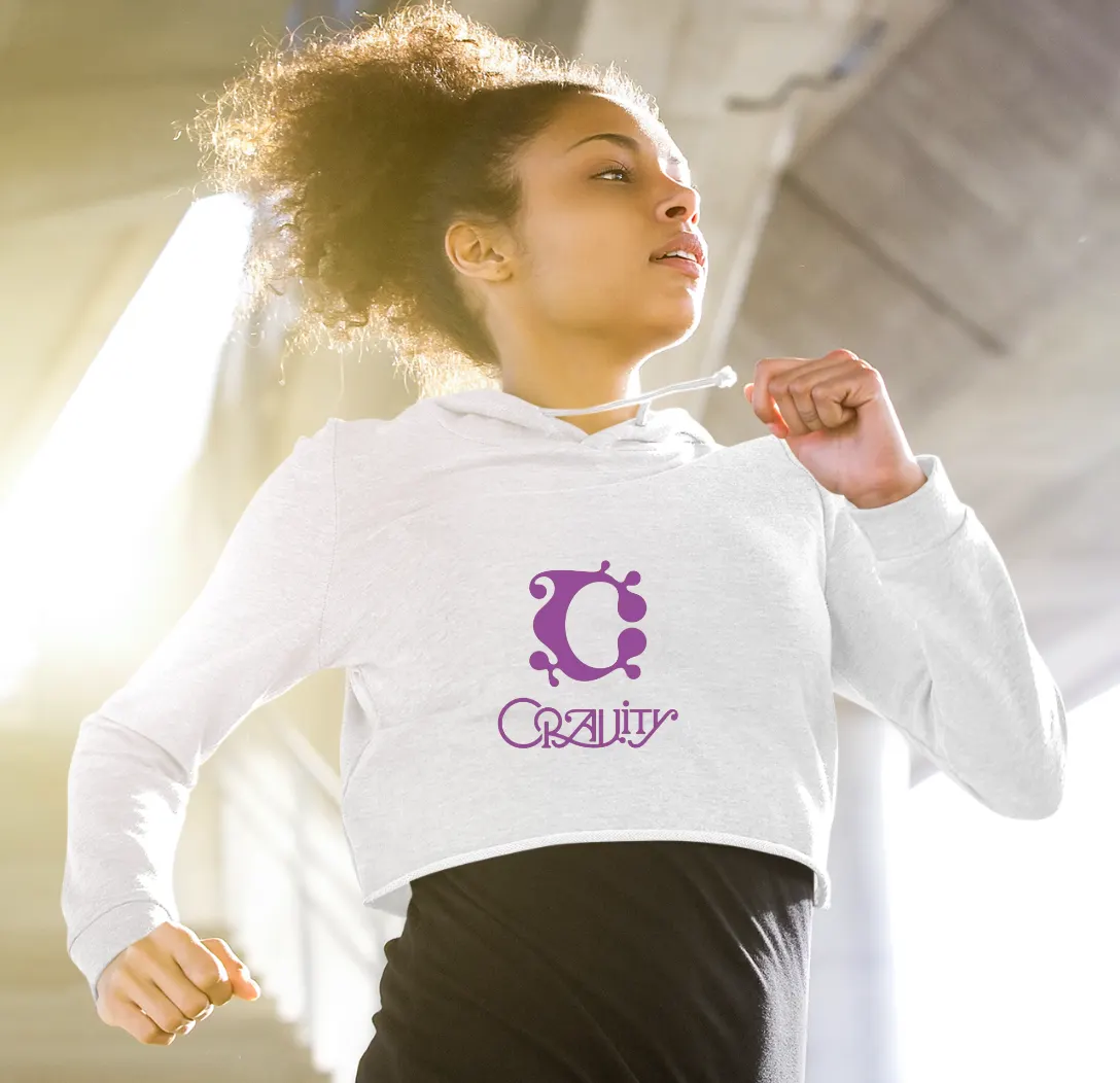 Cravity Liberty Cropped Hoodie