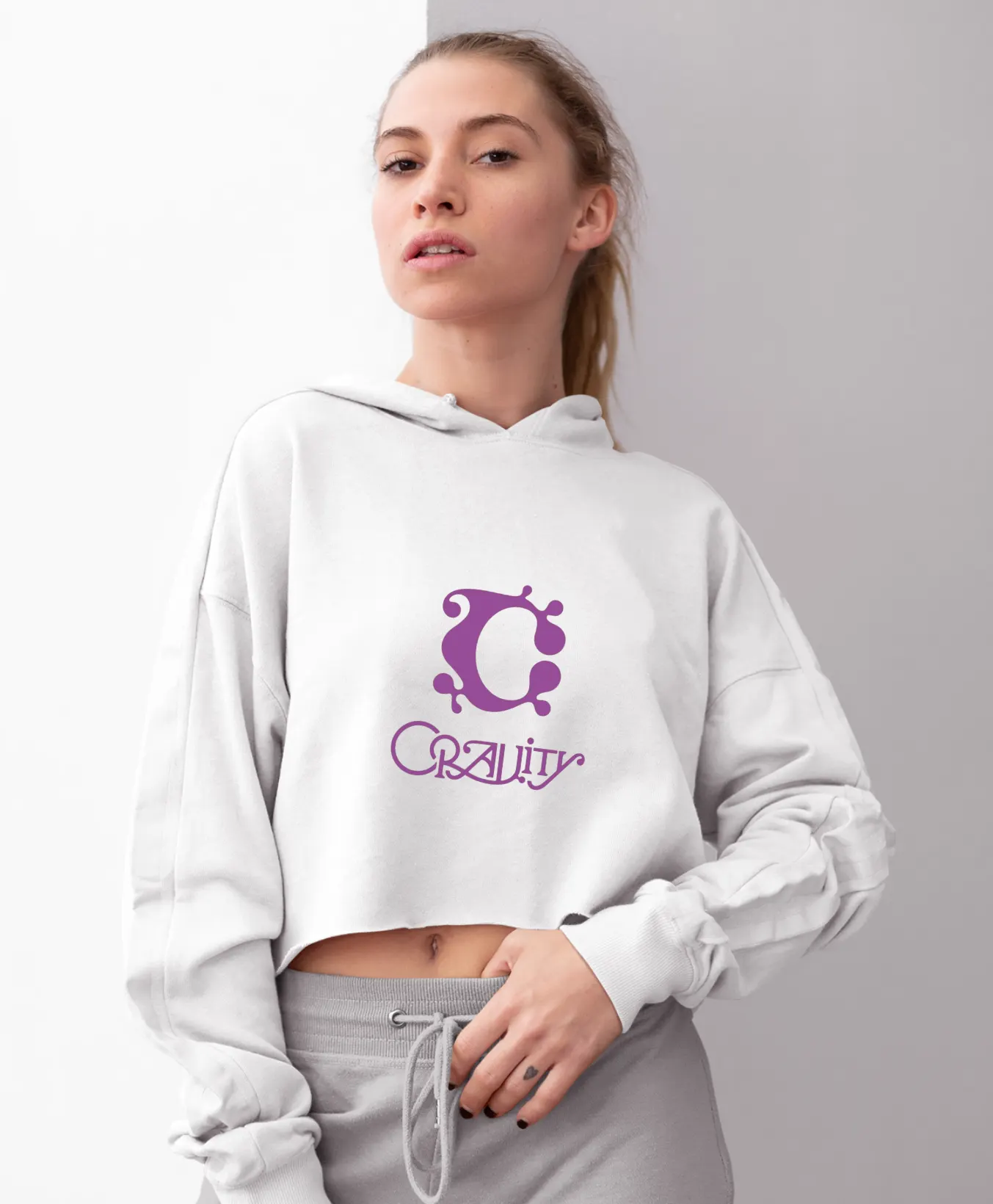 Cravity Liberty Cropped Hoodie