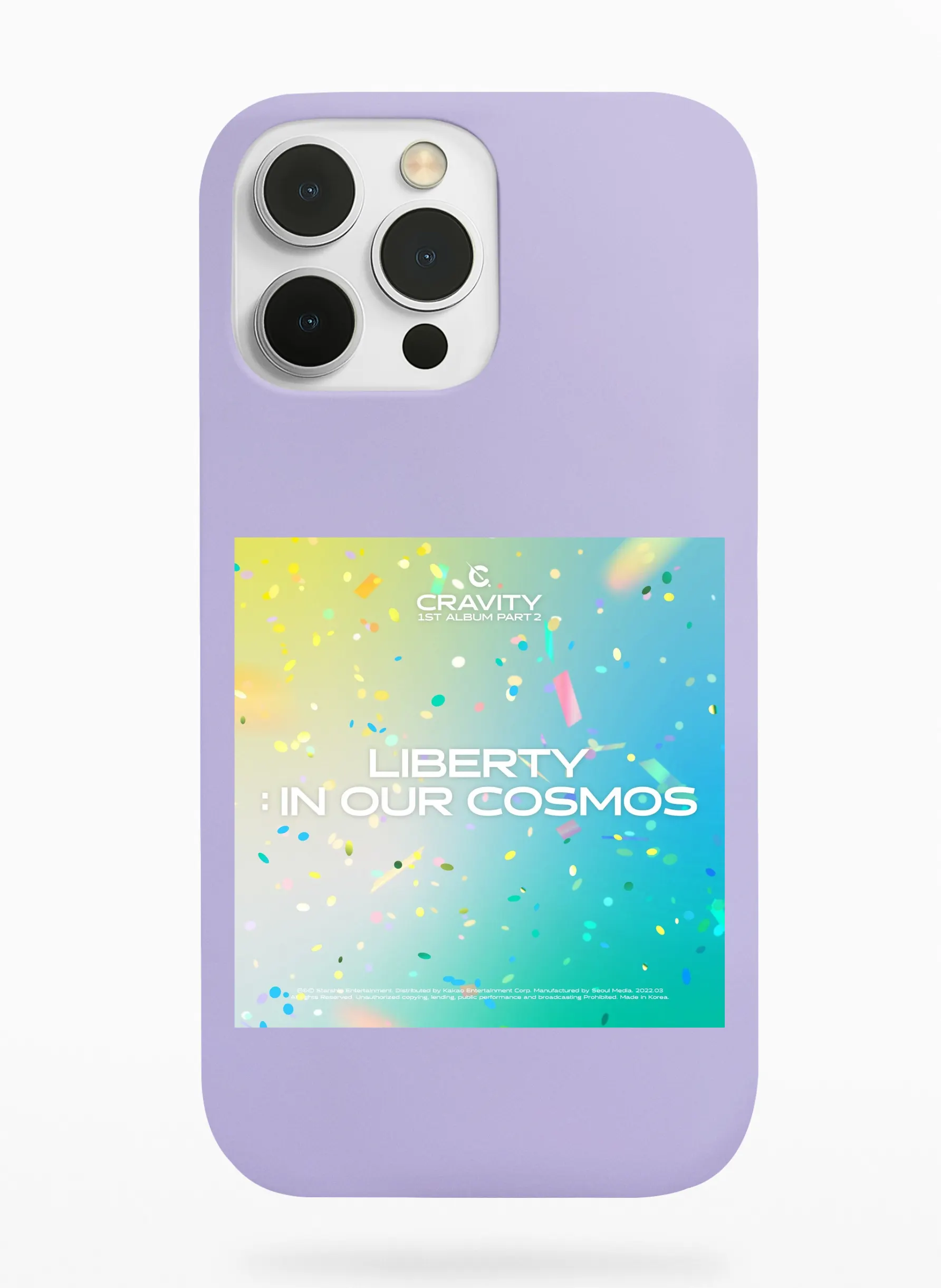Cravity Liberty Phone Case - Lavender, Apple iPhone 18