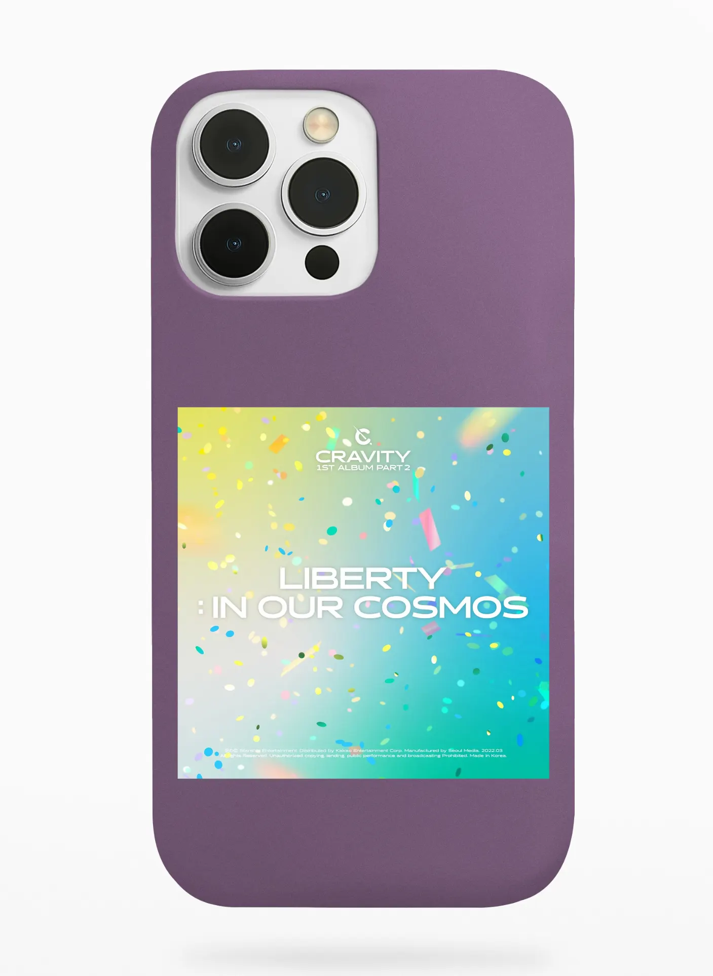 Cravity Liberty Phone Case - Plum, Apple iPhone 18