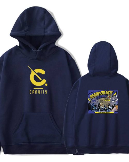 Cravity Ready or Not Hoodie - Blue
