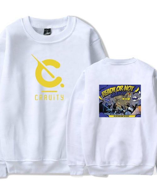 Cravity Ready or Not Sweatshirt - White