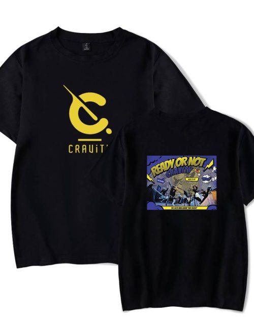 Cravity Ready or Not T-Shirt - Black