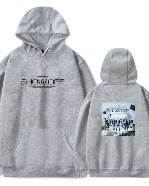 Cravity Show Off Hoodie - Gray