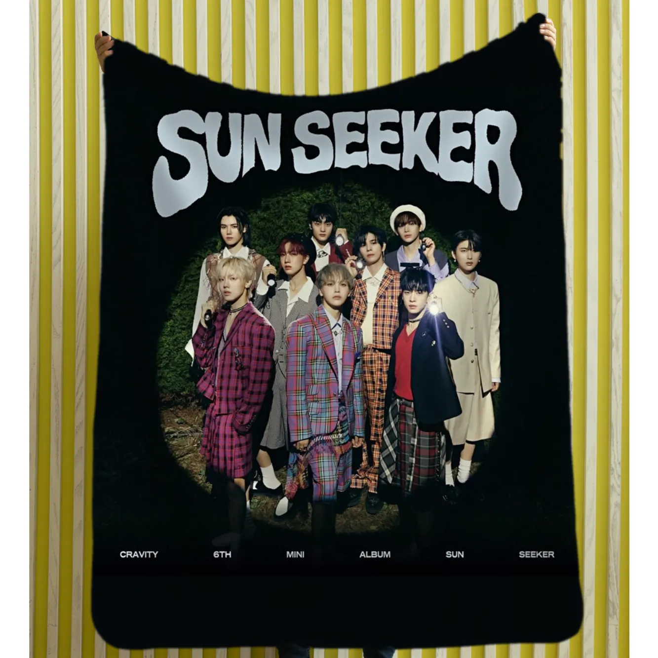 Cravity Sun Seeker Blanket - 120*80cm/47in x 31.4in